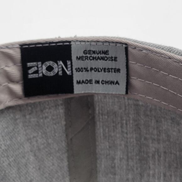 Hecho en Mexico Hat Cap Snap Back Gray Red Embroidered Patch Mens Mexican Pride - Picture 6 of 7